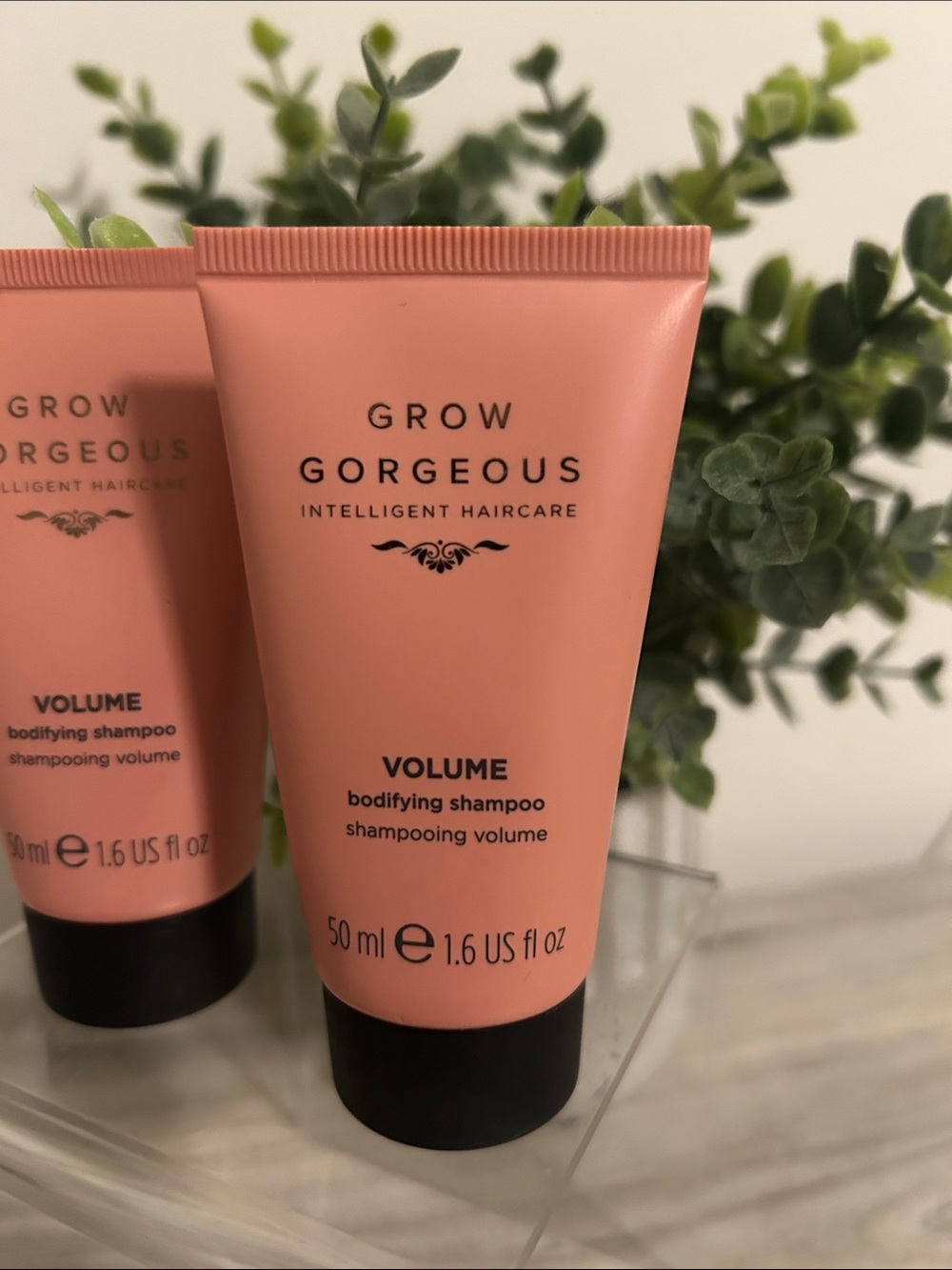 Grow Gorgeous Volume Bodifying Shampoo - Pink (50 ml) NEW - Picture 2 of 3